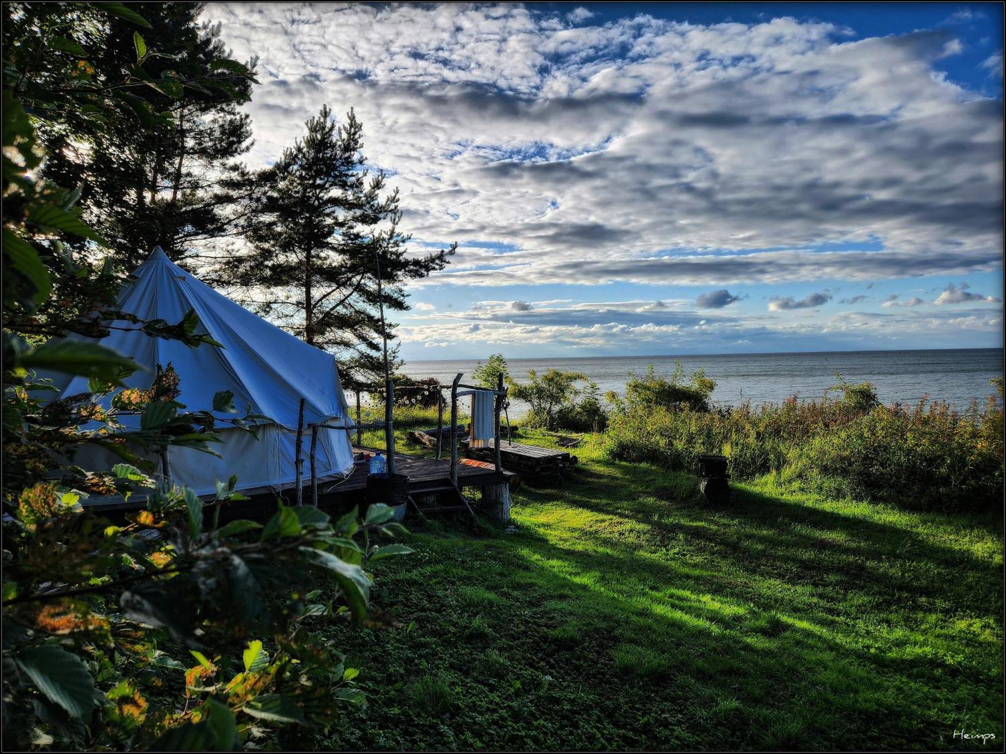 Mereaeaere Glamping Ja Rannamaja Liimala Exterior foto