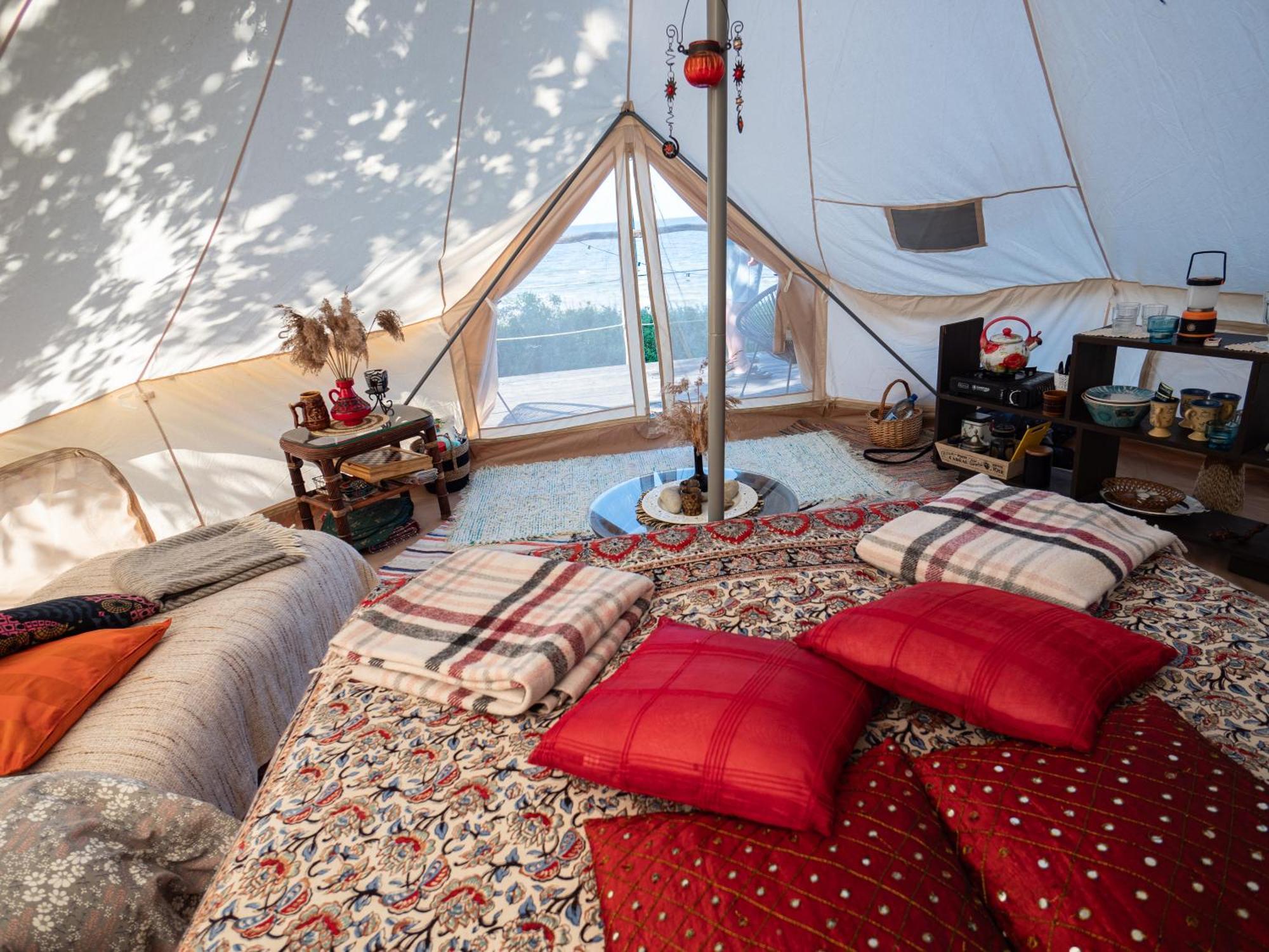 Mereaeaere Glamping Ja Rannamaja Liimala Exterior foto